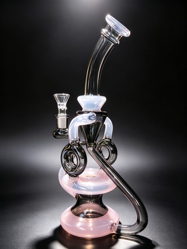 Pink gray dual recycler - &,