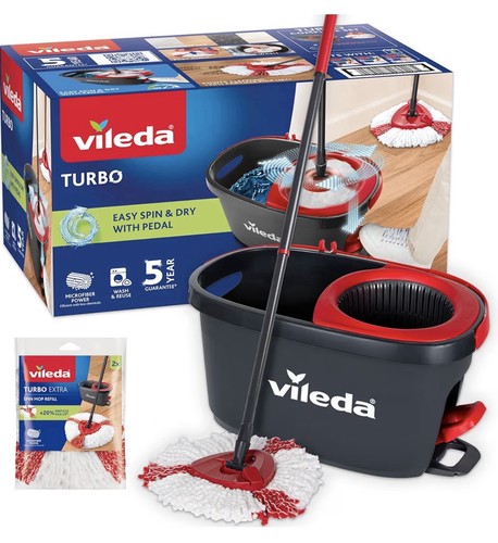 Vileda turbo deep clean spin - vileda,