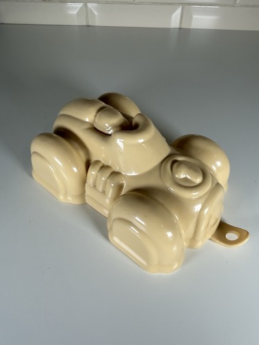 Vintage plastic car - plastic,