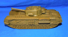 WWII British Churchill Tank, hard plastic, 1/38 Classic Toy Soldiers Inc MINT