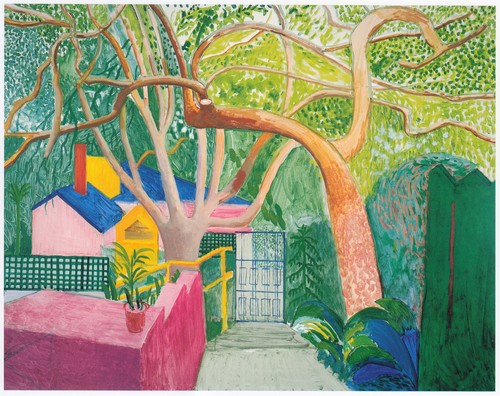 The gate david - david, print