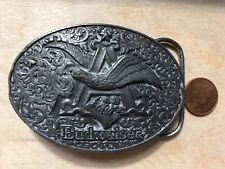 Bergamot buckle S-175E Budweiser Buckle USA 1993 Size~80x60mm Beer Buckle