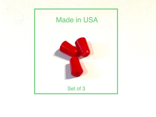 Coleman red plastic knob - knob., 502