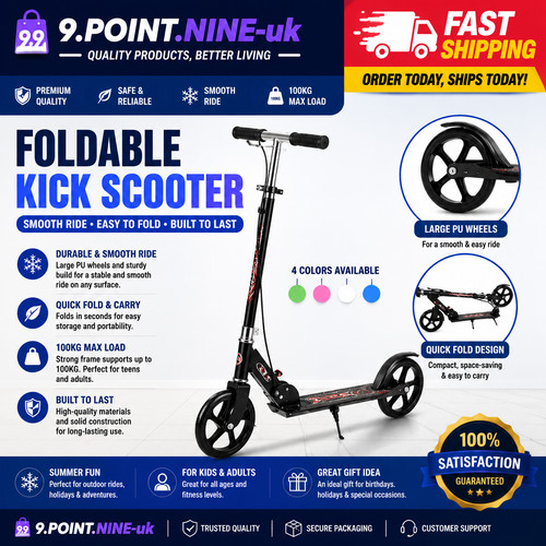 Folding adult scooter big - scooter,