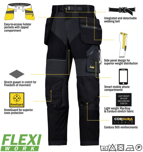 Snickers 6902 flexiwork - 6902, work