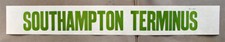 BR(S) Carriage Window Label - Southampton Terminus