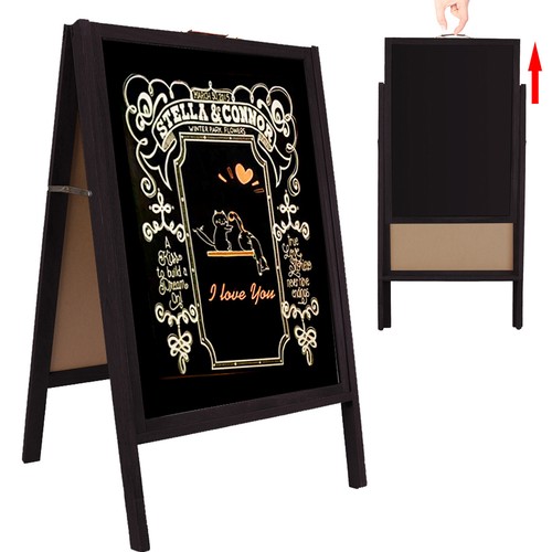 Large pavement sign black - pavement,