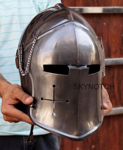 Metal knight cross armor black - cross,