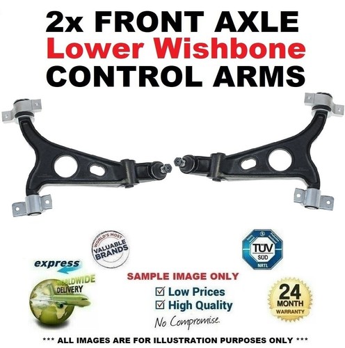 Front lower wishbone - 2x, arms