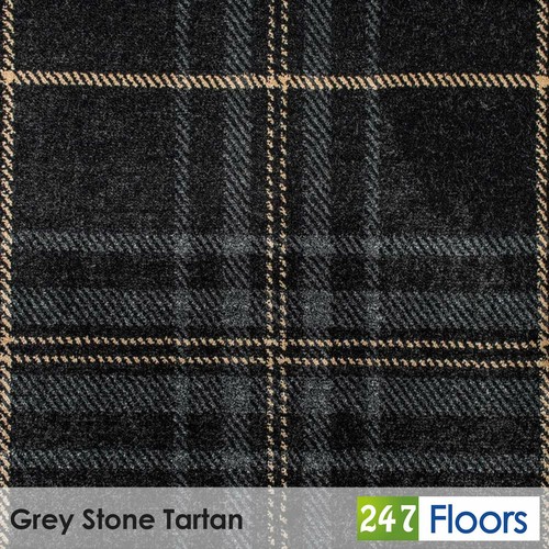 Grey stone brc02 midas - stone, tartan