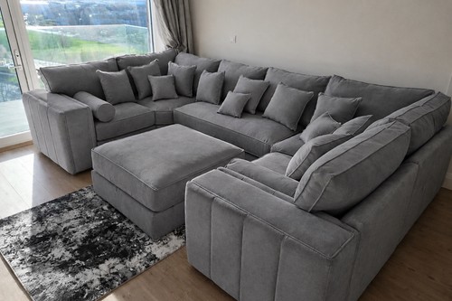 New alaska shape sofa - u,