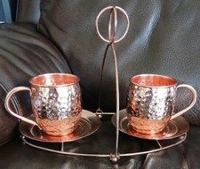 2 Moscow Mule Copper Cup set