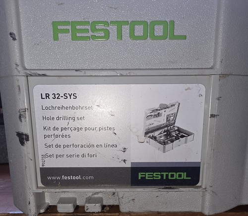 Unused festool sys hole - lr, 32-sys