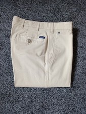 BRUHL  Men's Cotton Chino Trousers Stone 32L=32x30