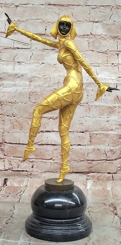 Art deco statue1920 style - art,