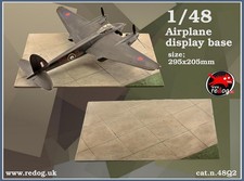 1/48 Redog - Airplane Model Kit Display Base - US WWII carrier deck / Q2