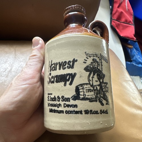 Bin stoneware flagon - flagon, harvest