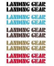 SE Racing Landing Gear decals
