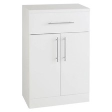 Gloss White Bathroom Cupboard