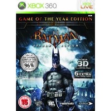 Xbox 360 : Batman Arkham Asylum - Game Of The Year VideoGames Quality guaranteed