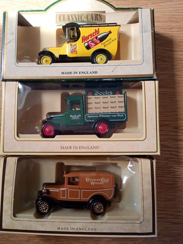Lledo delivery vans - 3, x