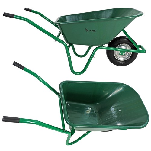 Wheelbarrow large 85l 180kg - wheelbarrow,