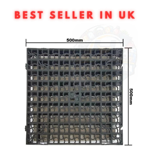 Gravel grass grid paver - grid, base