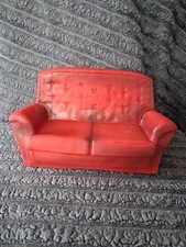 Vintage Sindy 1976 Red Sofa