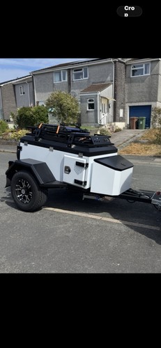 Camping trailer with cooker - camping,