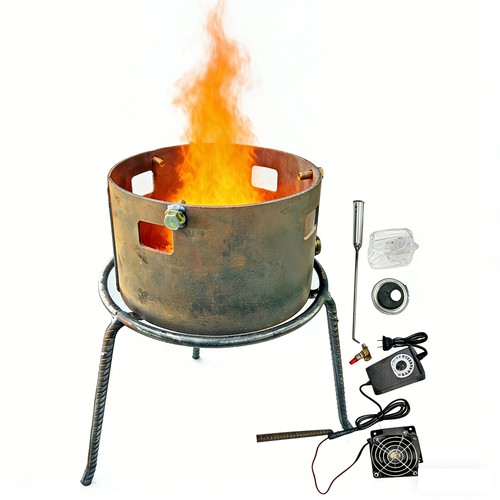 Waste oil stove - waste,