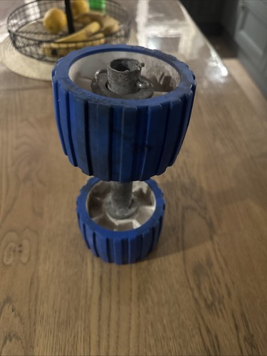 Boat trailer ribbed - , rollers
