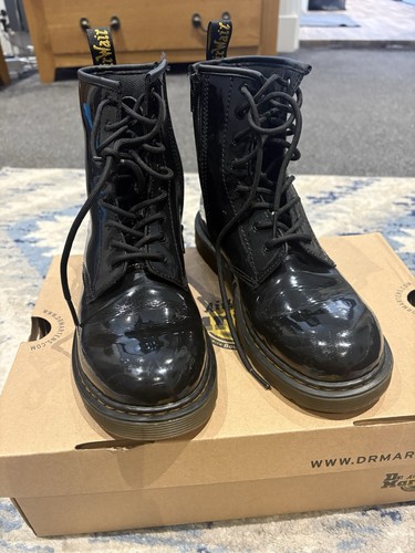 Martens black leather - dr.,