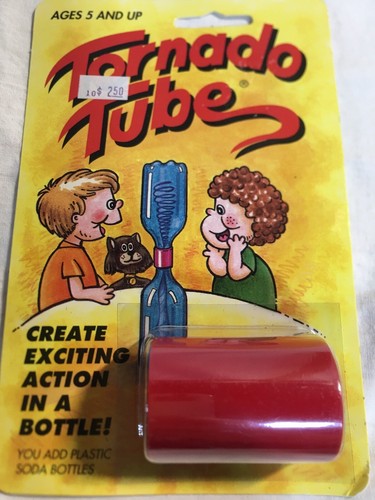 Vintage tornado tube - tube, red