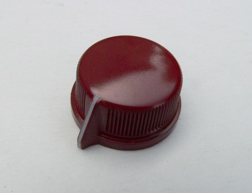 Low profile red bakelite - profile,