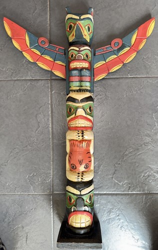 Vintage hand carved - 24”,