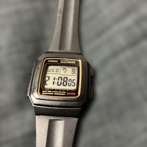 Casio digital watch year - casio, watch,