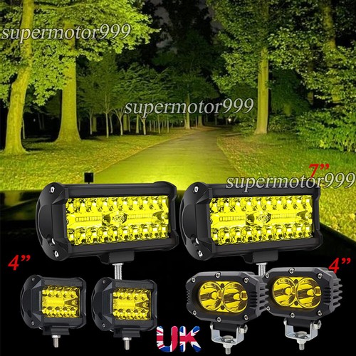 Yellow led work light - yellow,