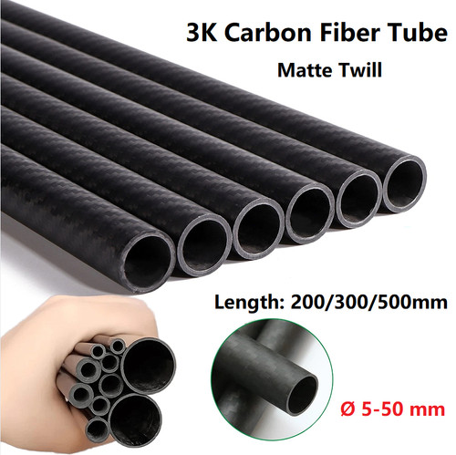 Carbon fiber tube - 3k,