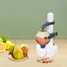Electric Potato Peeler Automatic Apple Express Rotating Peeling Machine Tool UK