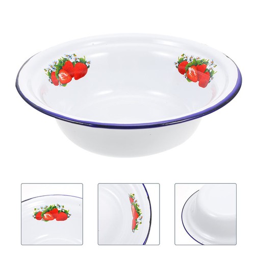 Reusable white enamel iron - reusable,