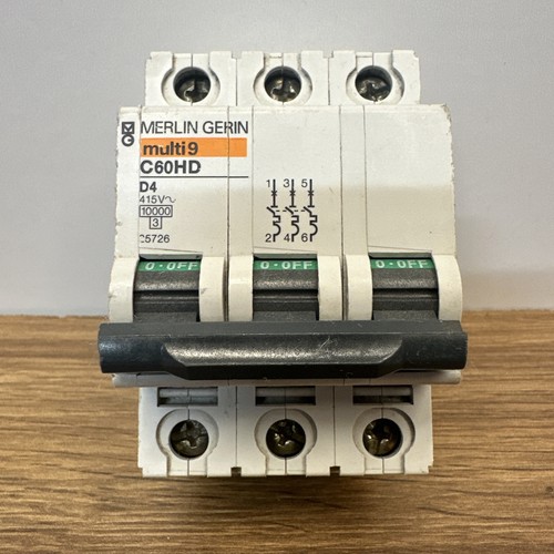 Merlin gerin c60hd triple - merlin, d4