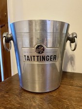 Vintage French Taittinger Champagne Ice Bucket