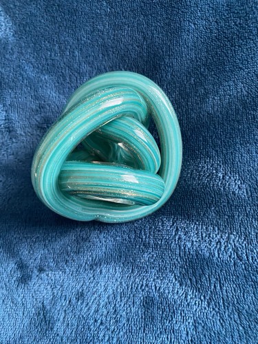 Vintage hand blown - blown, knot