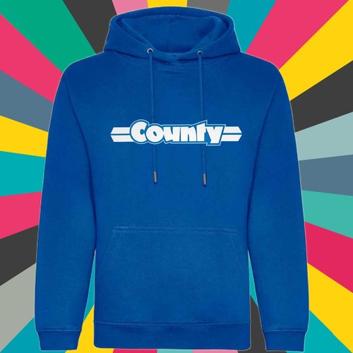 County tractor hoody royal - hoody,