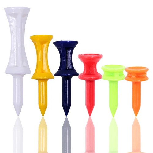 Plastic castle golf tees - golf,