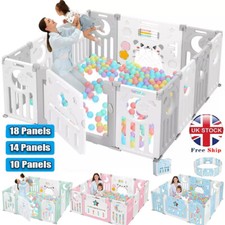 18 Panels Large Baby Playpen