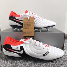 Nike Tiempo Legend 10 Elite - Size 6 UK - SG AC White Black Crimson DV4329 100