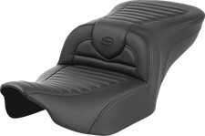 SADDLEMEN Roadsofa* Fits Seat - Without Backrest - Tuck-n-Roll - FLTR/FLHX