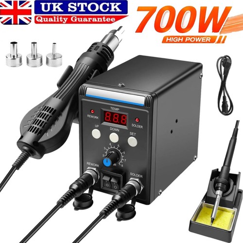 Soldering iron station - 2-in-1,