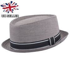 NEW PORK PIE HAT SKA RUDE BOY SOUL MADNESS TRILBY COTTON MIX UK SELLER